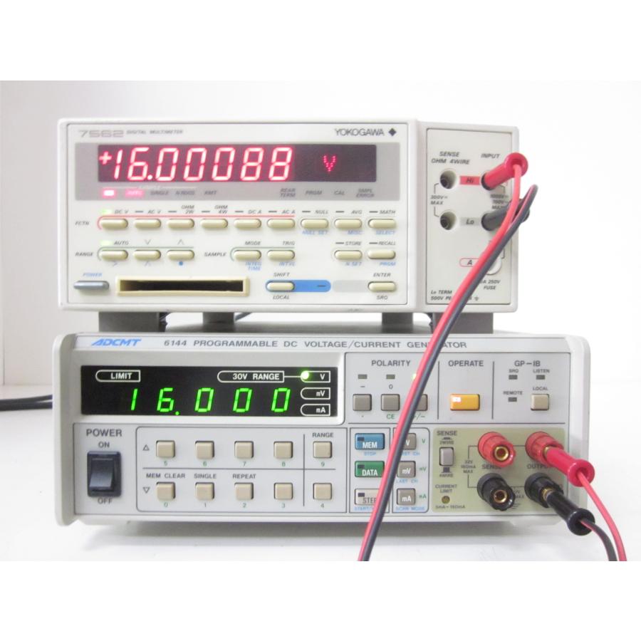 動作保証/即納】【中古】直流電圧電流発生器 6144 アドバンテスト DCV0