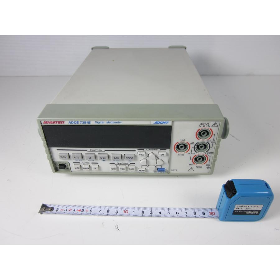 中古】デジタル・マルチメータ ADCE 7351E+03 アドバンテスト 中古】デジタル・マルチメータ ADCE 7351E+03 アドバンテスト