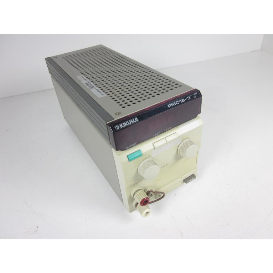 中古】直流安定化電源 PMC18-3 菊水電子工業 KIKUSUI 0〜18V 0〜3A