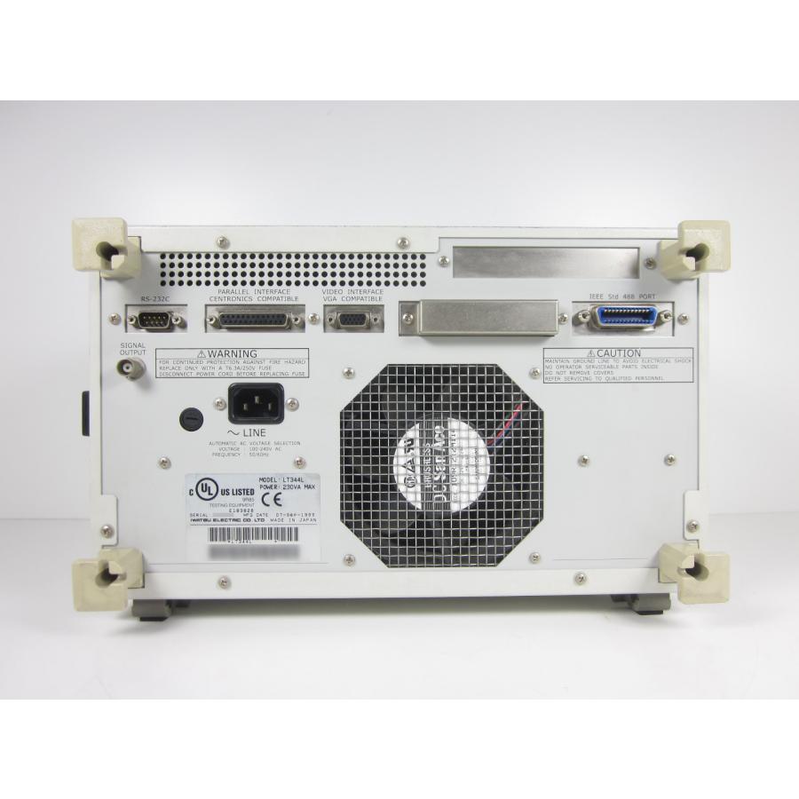 中古】デジタルオシロスコープ LT344L 岩通 IWATSU 4ch 500MHz 中古】デジタルオシロスコープ LT344L 岩通 IWATSU 4ch 500MHz