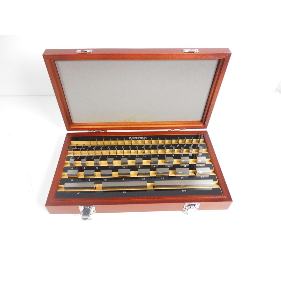 動作保証/即納】【中古】ゲージブロックセット BM1-56-K/JC ミツトヨ