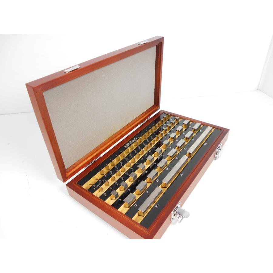 動作保証/即納】【中古】ゲージブロックセット BM1-56-K/JC ミツトヨ