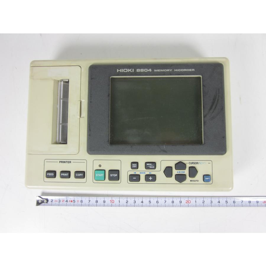 日置電機 8804 メモリハイコーダ◆HIOKI 8804 動作保証/即納】【中古】メモリハイコーダ（2ch+8ch） 8804 日置電機