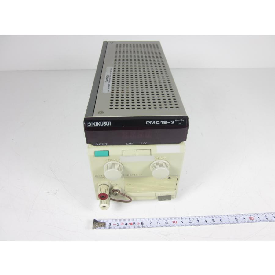中古】直流安定化電源 PMC18-3 菊水電子工業 KIKUSUI 0〜18V 0〜3A x01663 ☆送料無料☆[電源] :  計測器中古販売レンタルのメジャー - 通販 - Yahoo!ショッピング