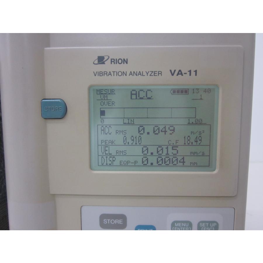 中古】振動分析計 VA11 VA-11 リオン RION x01686 ☆送料無料 中古】振動分析計 VA11 VA-11 リオン RION x01686 ☆送料無料