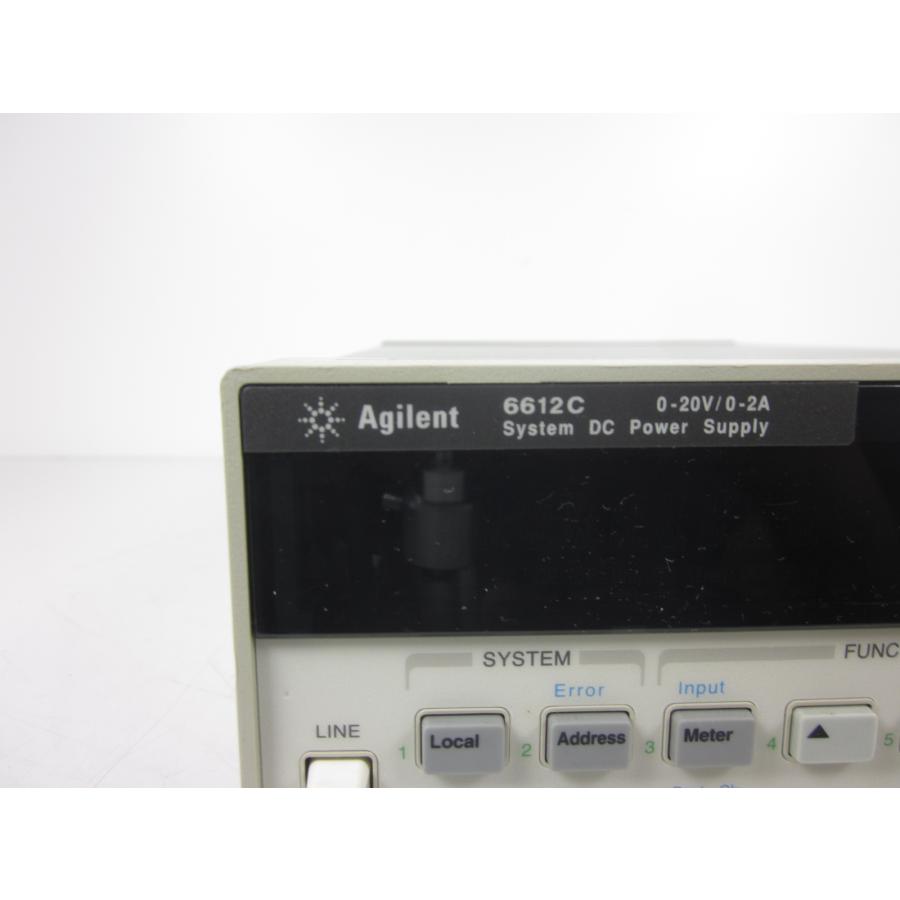 中古】DC電源 6612C アジレント Agilent 0〜20V 0〜2A x01714