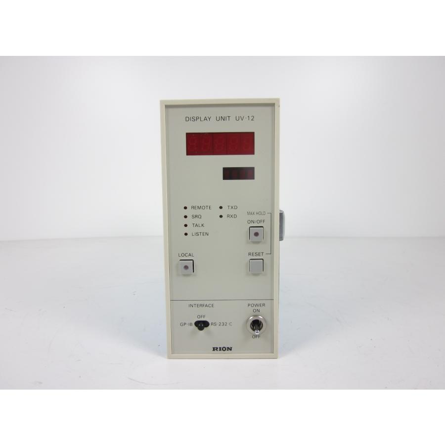 中古】UV05/04用表示ユニット UV-12 UV12 リオン RION UN-04/UV 中古】UV05/04用表示ユニット UV-12 UV12 リオン RION UN-04/UV