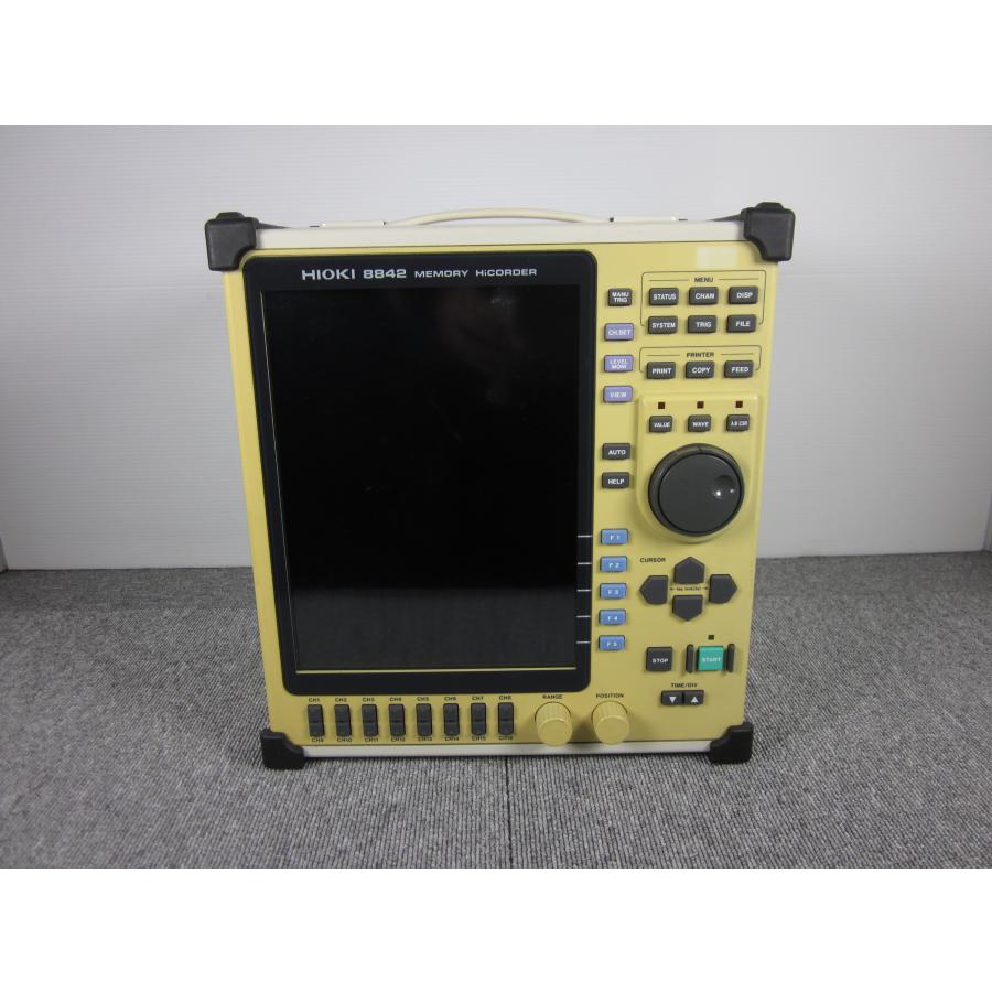 中古】メモリハイコーダアナログ16,24M 8842 日置電機 HIOKI 記録計