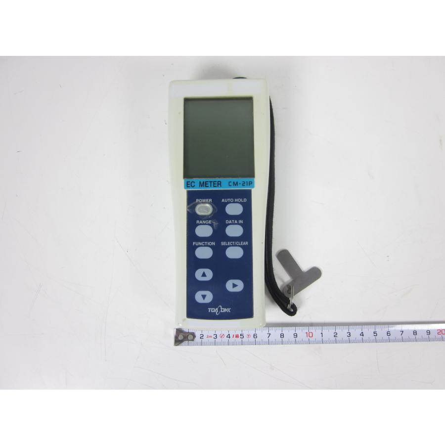 TOA DKK EC METER CM-21P 本体 ポータブル電気伝導率計 CM-21P 東亜ディーケーケー 東亜DKK TOADKK