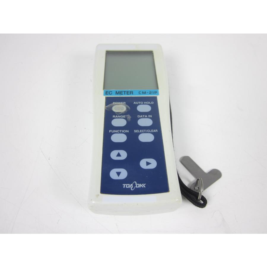 動作保証/即納】【中古】ポータブル電気伝導率計 CM-21P 東亜
