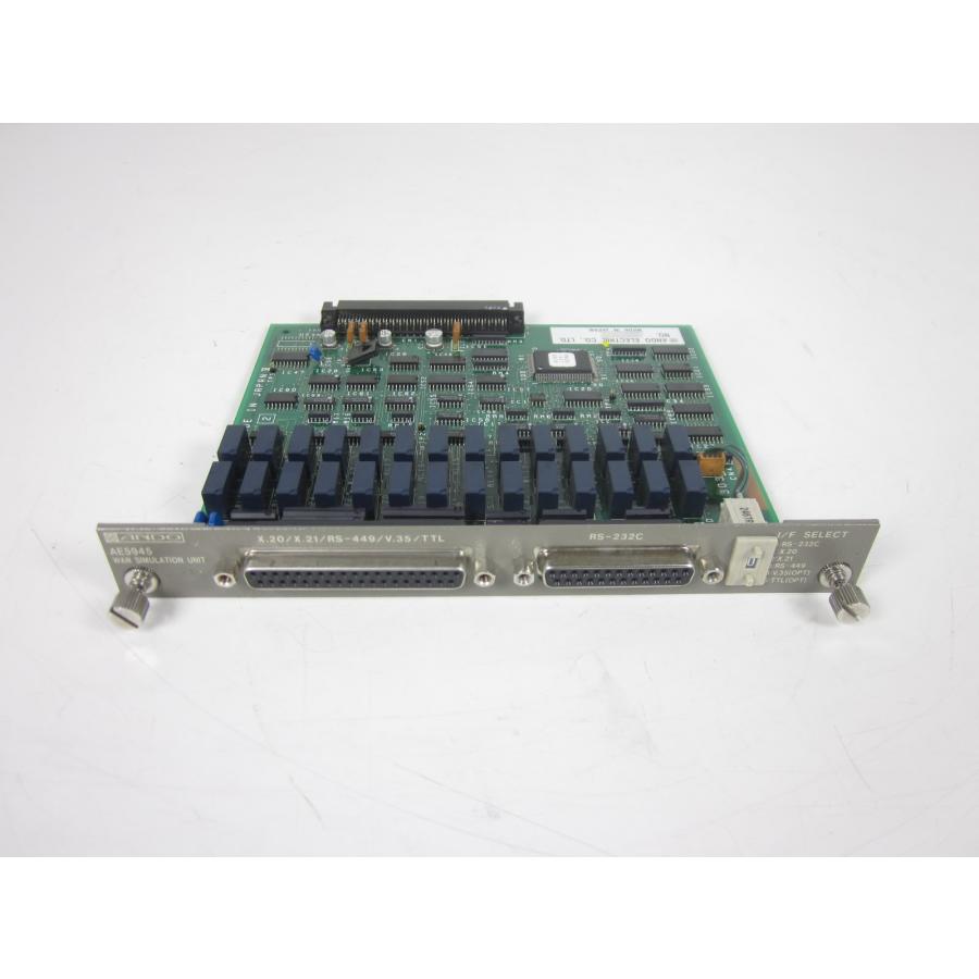 中古】WANモニターシミュレーションユニット AE5945(V35ケーブル 中古】WANモニターシミュレーションユニット AE5945(V35ケーブル