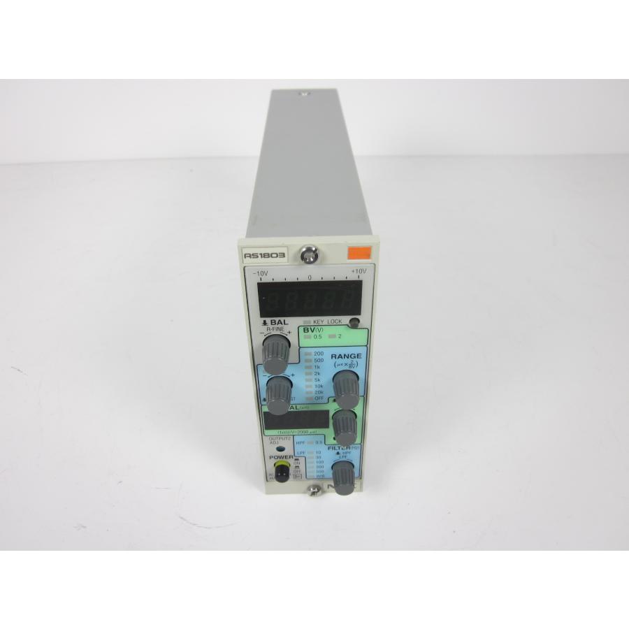 中古】動ひずみ計 AS1803 NEC三栄 ストレインアンプ シグナル 中古】動ひずみ計 AS1803 NEC三栄 ストレインアンプ シグナル
