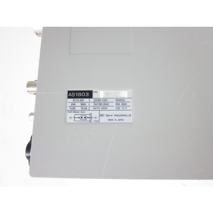 中古】動ひずみ計 AS1803 NEC三栄 ストレインアンプ シグナル 中古】動ひずみ計 AS1803 NEC三栄 ストレインアンプ シグナル
