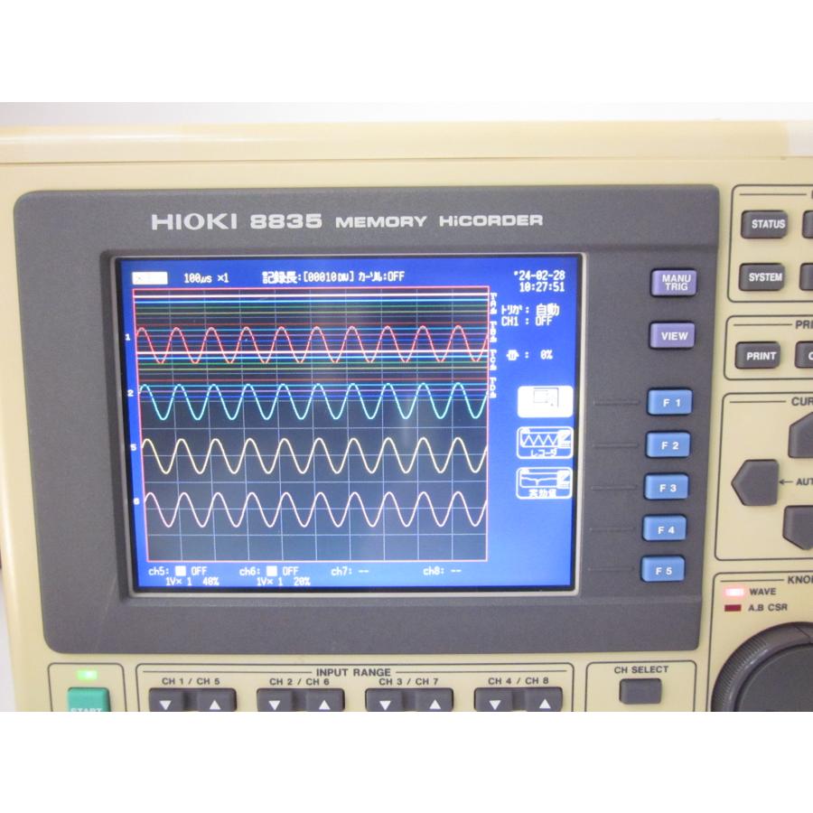 中古】4ch/アナログユニット 8946 日置電機 HIOKI 12bit 4ch 中古】4ch/アナログユニット 8946 日置電機 HIOKI 12bit 4ch