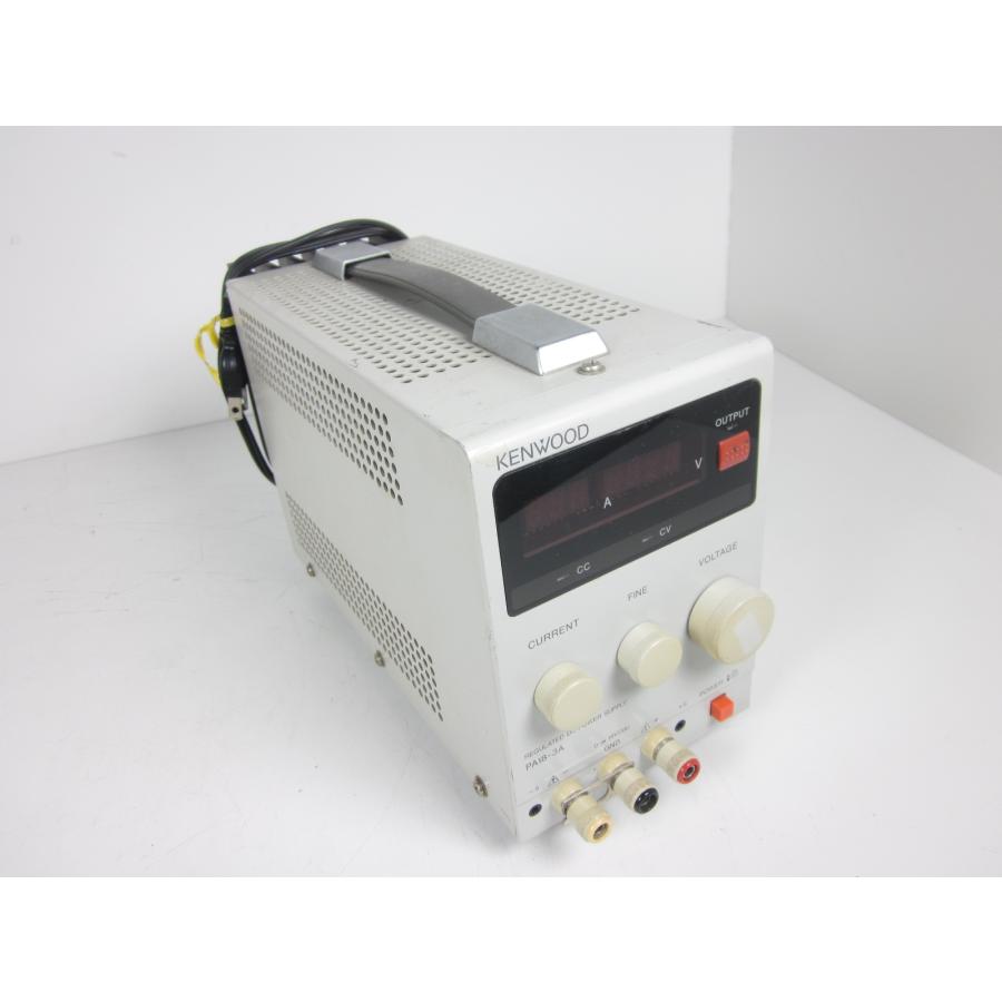 中古】直流安定化電源 PA18-3A ケンウッド KENWOOD 0〜18V 0〜3A 中古】直流安定化電源 PA18-3A ケンウッド KENWOOD 0〜18V 0〜3A