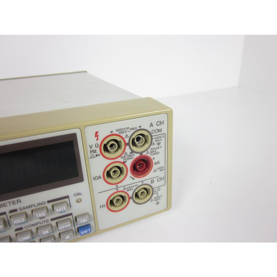 【中古】マルチメータ（デジタル）　R6452A　アドバンテスト Advantest　5.5桁　x02468　★送料無料★[電圧 電流 電力] |  | 07