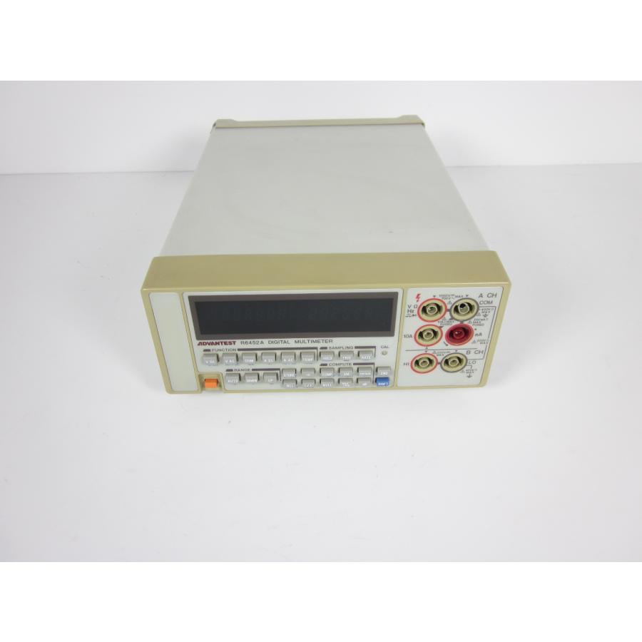 【中古】マルチメータ（デジタル）　R6452A　アドバンテスト Advantest　5.5桁　x02468　★送料無料★[電圧 電流 電力] |  | 09