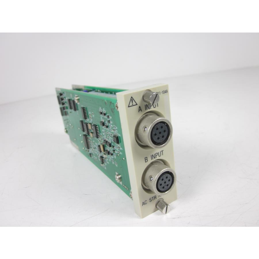 中古】2ch/ACストレインアンプ AP11-104A 日本アビオニクス 中古】2ch/ACストレインアンプ AP11-104A 日本アビオニクス