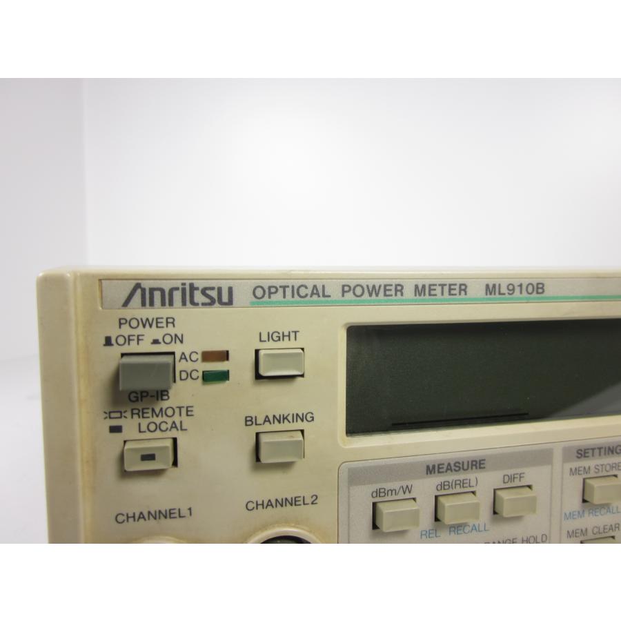 Anritsu　光パワーメータ　ML910B ANRITSU ML910B 光パワーメータ ML910B アンリツ ANRITSU x02516 送料無料 [光関連