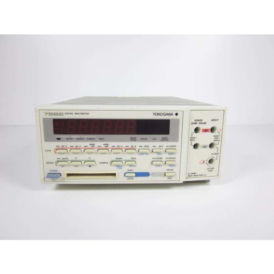 動作保証/即納】【中古】マルチメータ（デジタル） 7562-01-C-1/B 横河