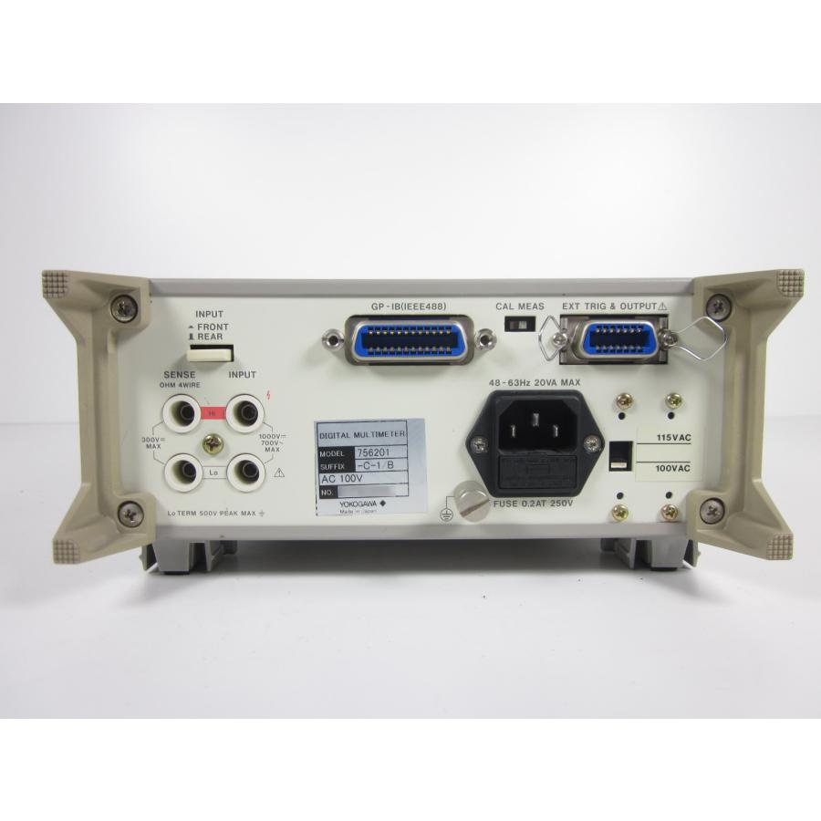 動作保証/即納】【中古】マルチメータ（デジタル） 7562-01-C-1/B 横河