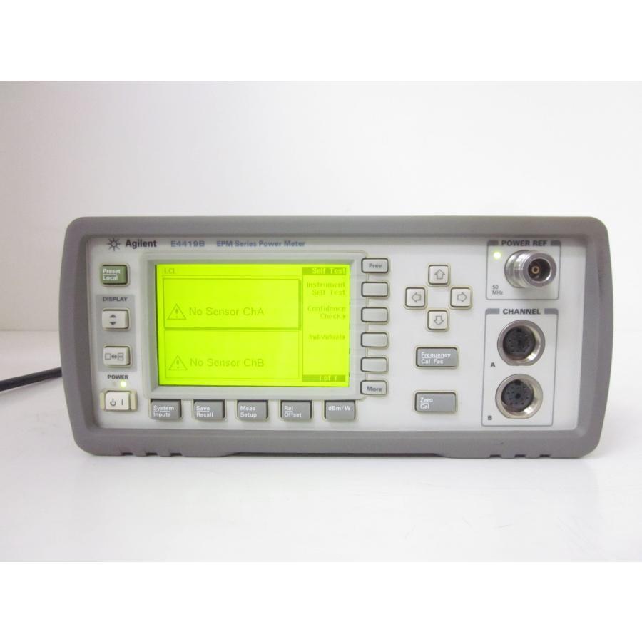 GPU性能を高めた 高周波パワーメータ（2ch）　E4419B　アジレント　Agilent　x02573　★送料無料★[RF(高周波)測定器]