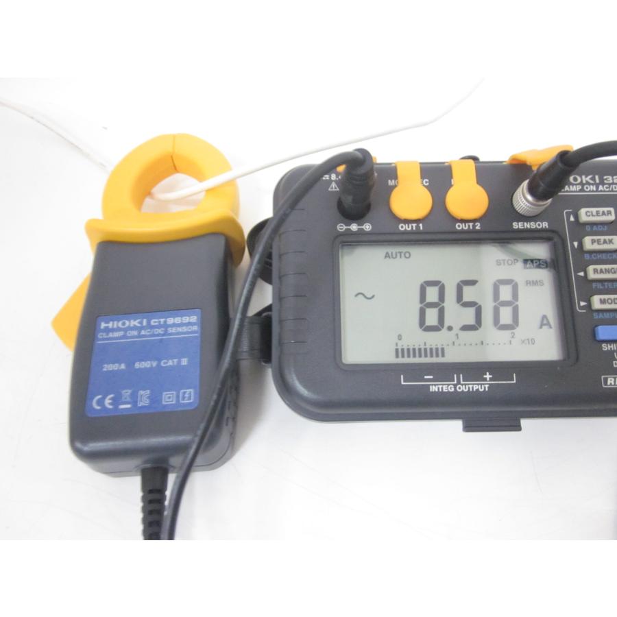 中古】クランプオンセンサ(AC/DC200A) CT9692-90 日置電機 中古】クランプオンセンサ(AC/DC200A) CT9692-90 日置電機