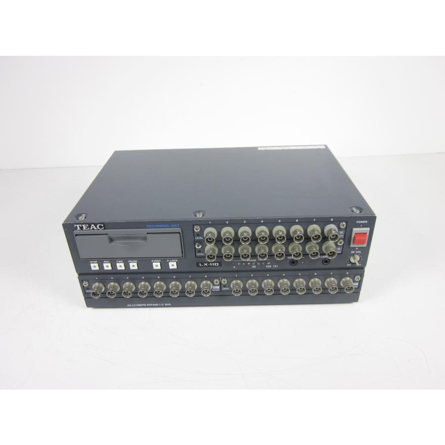 中古】レコーディングユニット LX-110 ティアック TEAC 16ch 中古】レコーディングユニット LX-110 ティアック TEAC 16ch