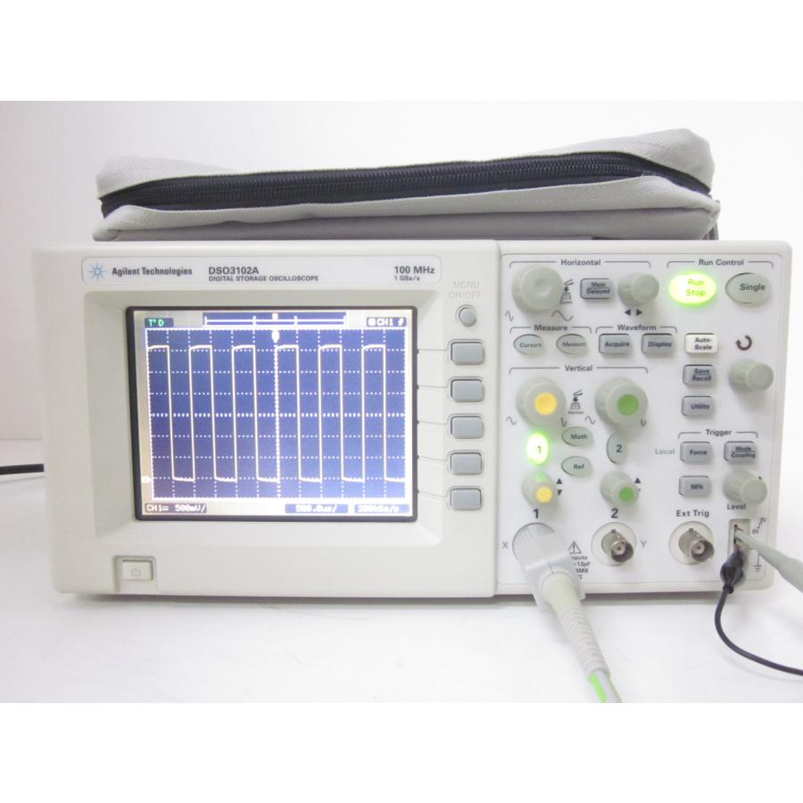 【動作保証/即納】【中古】デジタルストレージオシロスコープ　DSO3102A　アジレント Agilent　2ch　100MHz　x02611　★送料無料★[波形(オシロスコープ)]の画像