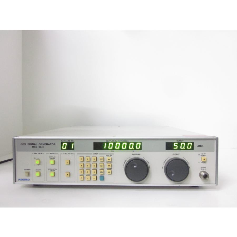 中古】GPSシミュレータ MSG-2041 OP:002 目黒電波測器 MEGURO 中古】GPSシミュレータ MSG-2041 OP:002 目黒電波測器 MEGURO
