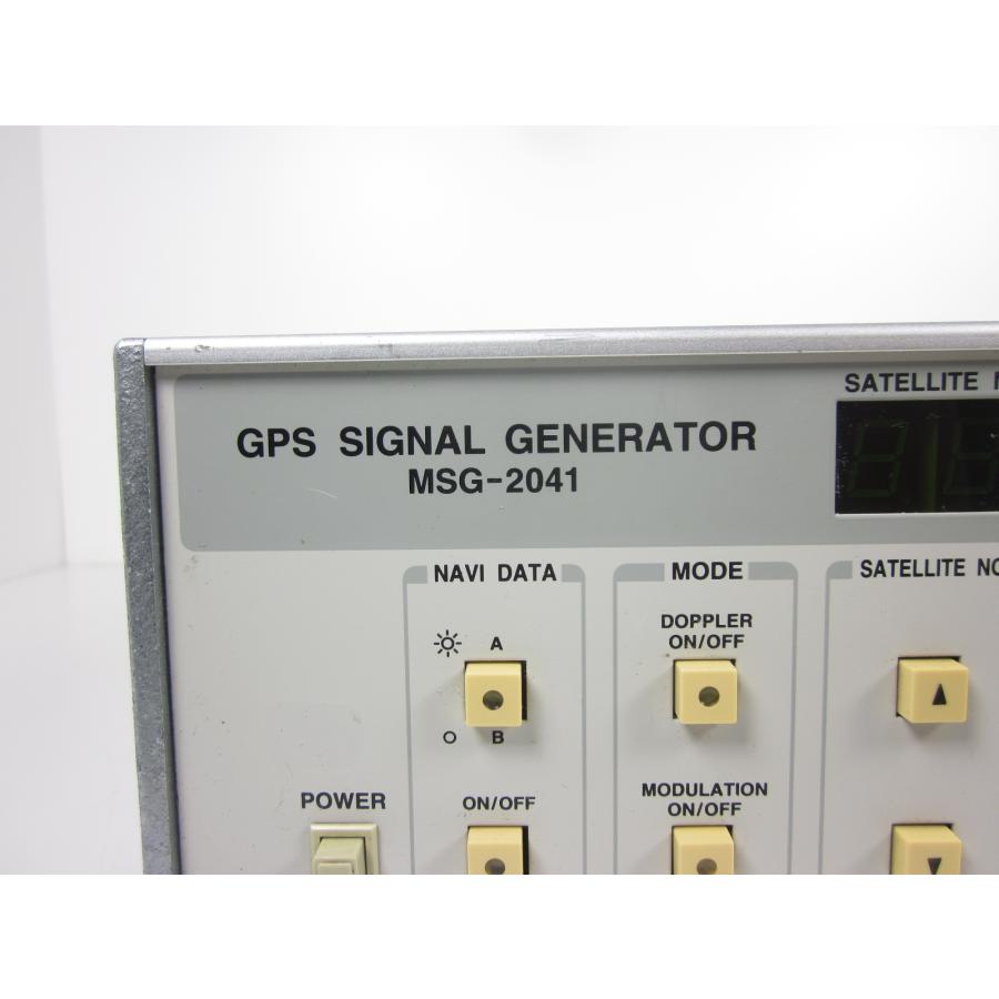 中古】GPSシミュレータ MSG-2041 OP:002 目黒電波測器 MEGURO 中古】GPSシミュレータ MSG-2041 OP:002 目黒電波測器 MEGURO