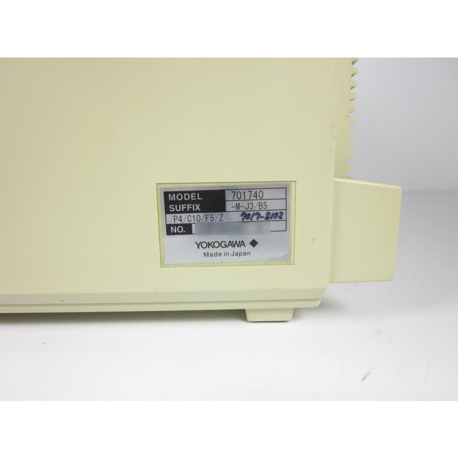 40　横河計測 YOKOGAWA DL1740EL　4ch　500MHz　8Mワードモデル　x02929　★送料無料★[波形(オシロスコープ)] 【電源コード】