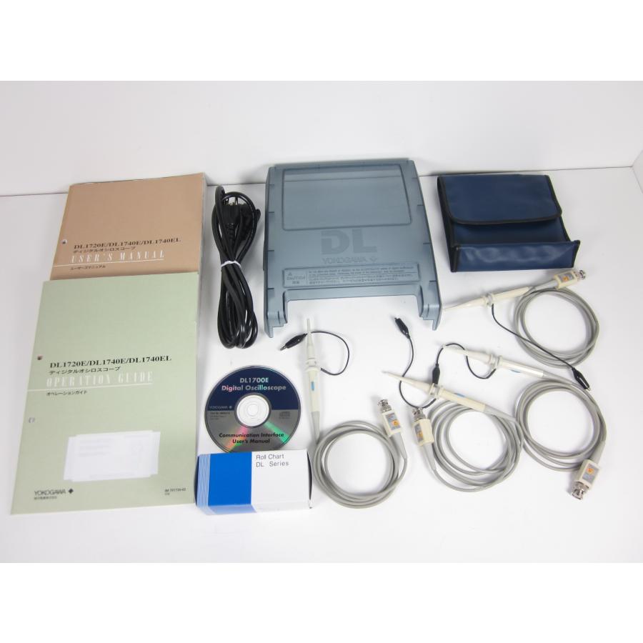 40　横河計測 YOKOGAWA DL1740EL　4ch　500MHz　8Mワードモデル　x02929　★送料無料★[波形(オシロスコープ)] 【電源コード】