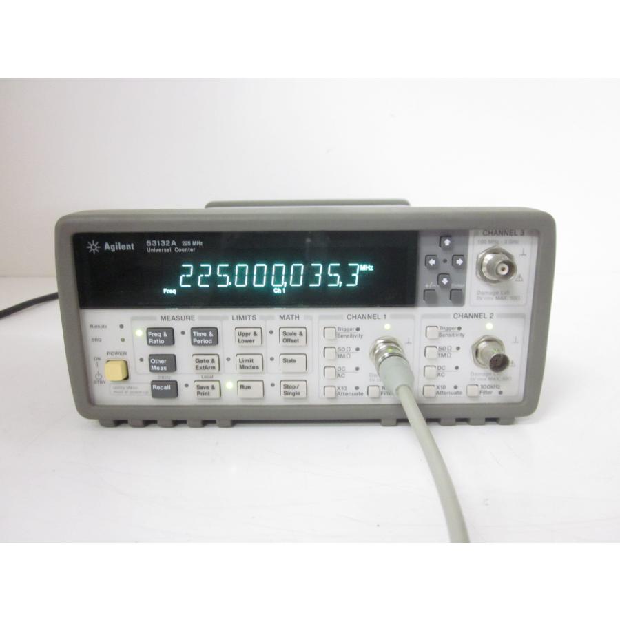 【動作保証/即納】【中古】ユニバーサルカウンタ　53132A　アジレント Agilent　キーサイト　HP  0.1Hz〜3GHz  x02970　★送料無料★[周波数 時間]の画像