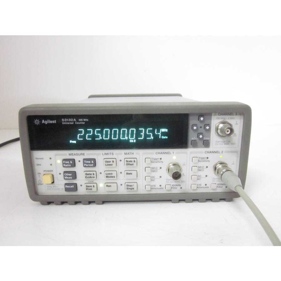【動作保証/即納】【中古】ユニバーサルカウンタ　53132A　アジレント Agilent　キーサイト　HP  0.1Hz〜3GHz  x02970　★送料無料★[周波数 時間]の画像