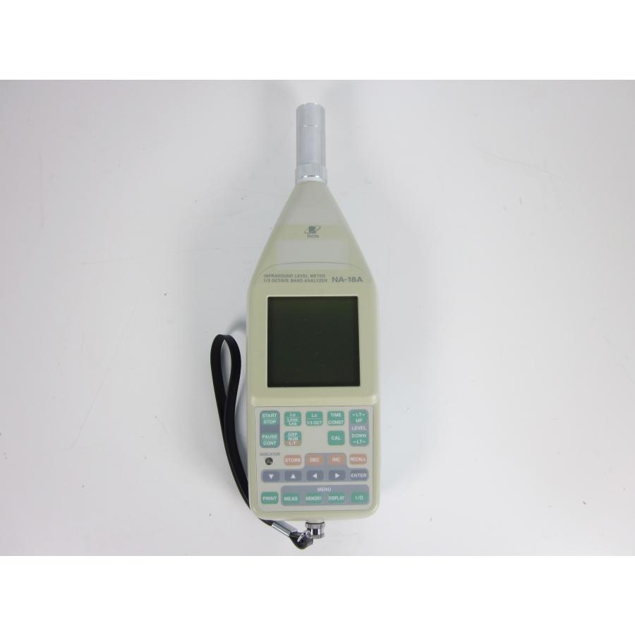 【中古】低周波レベル計　NA-18A　リオン RION　x02986　ジャンク品★送料無料★[騒音測定器／振動測定器／粉塵測定器]の画像