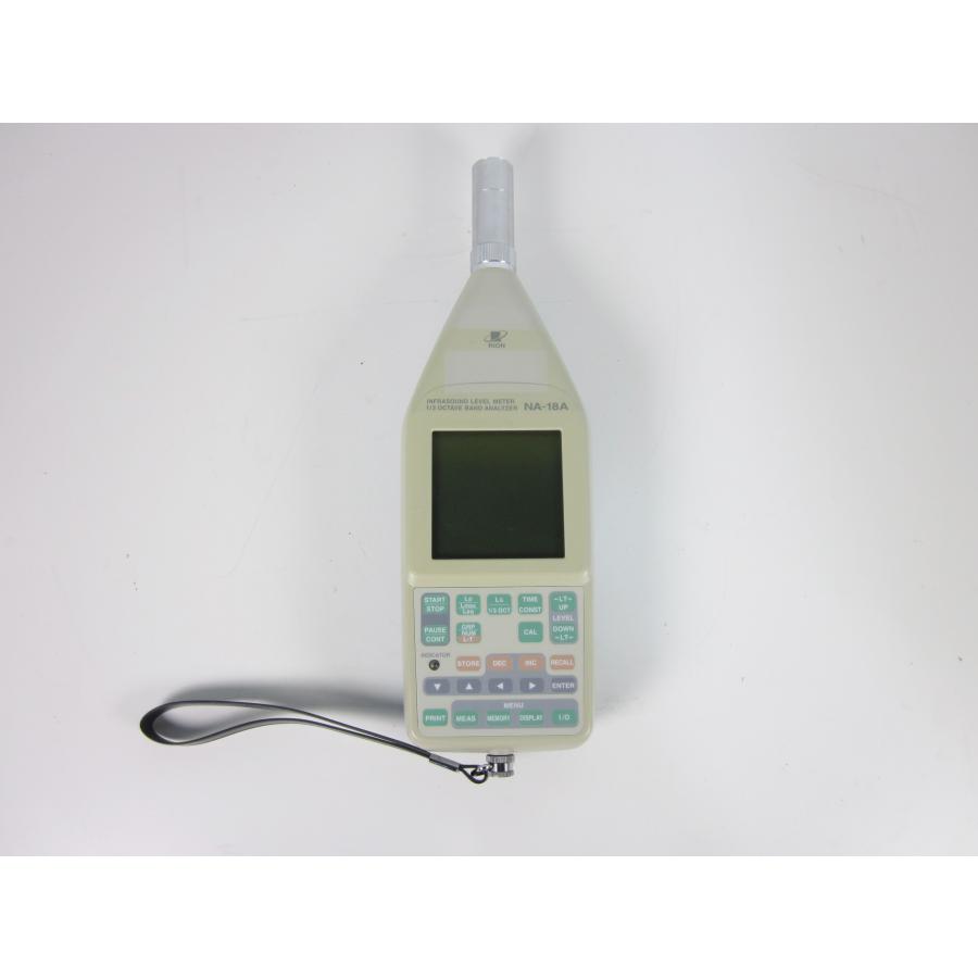 【中古】低周波レベル計　NA-18A　リオン RION　x02986　ジャンク品★送料無料★[騒音測定器／振動測定器／粉塵測定器]の画像