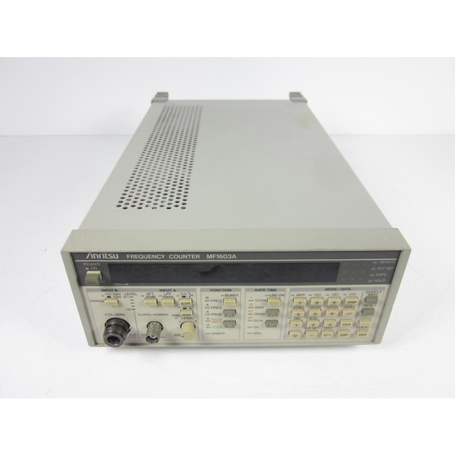 中古】周波数カウンタ MF1603A アンリツ Anritsu 0.1mHz〜3GHz タイム