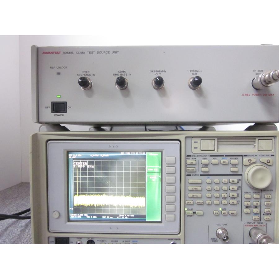 【動作保証/即納】【中古】CDMAテストソースユニット R3561L アドバンテスト Advantest R3267/R3465/3463用 ...
