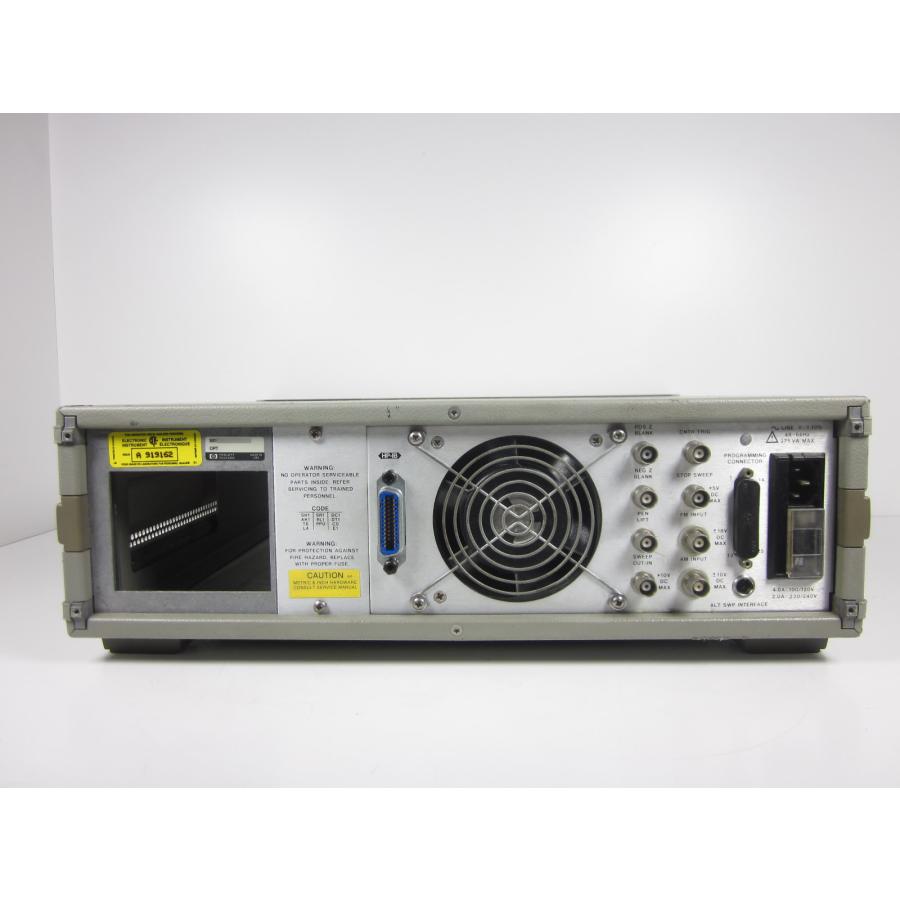 中古】掃引信号発生器 8350B HP ヒューレット・パッカード 中古】掃引信号発生器 8350B HP ヒューレット・パッカード