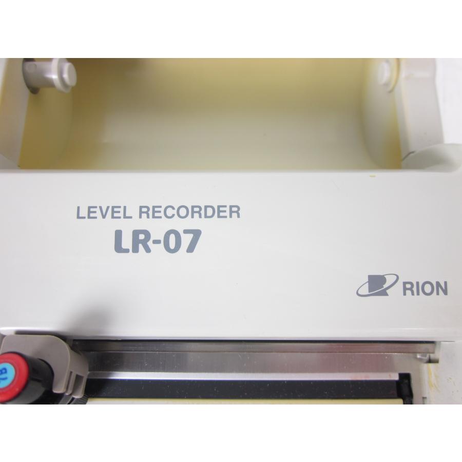 中古】レベルレコーダ LR-07 リオン RION 1ch 【記録紙幅】100mm 中古】レベルレコーダ LR-07 リオン RION 1ch 【記録紙幅】100mm