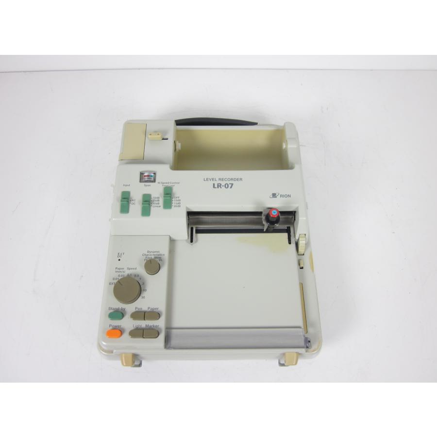 中古】レベルレコーダ LR-07 リオン RION 1ch 【記録紙幅】100mm 中古】レベルレコーダ LR-07 リオン RION 1ch 【記録紙幅】100mm