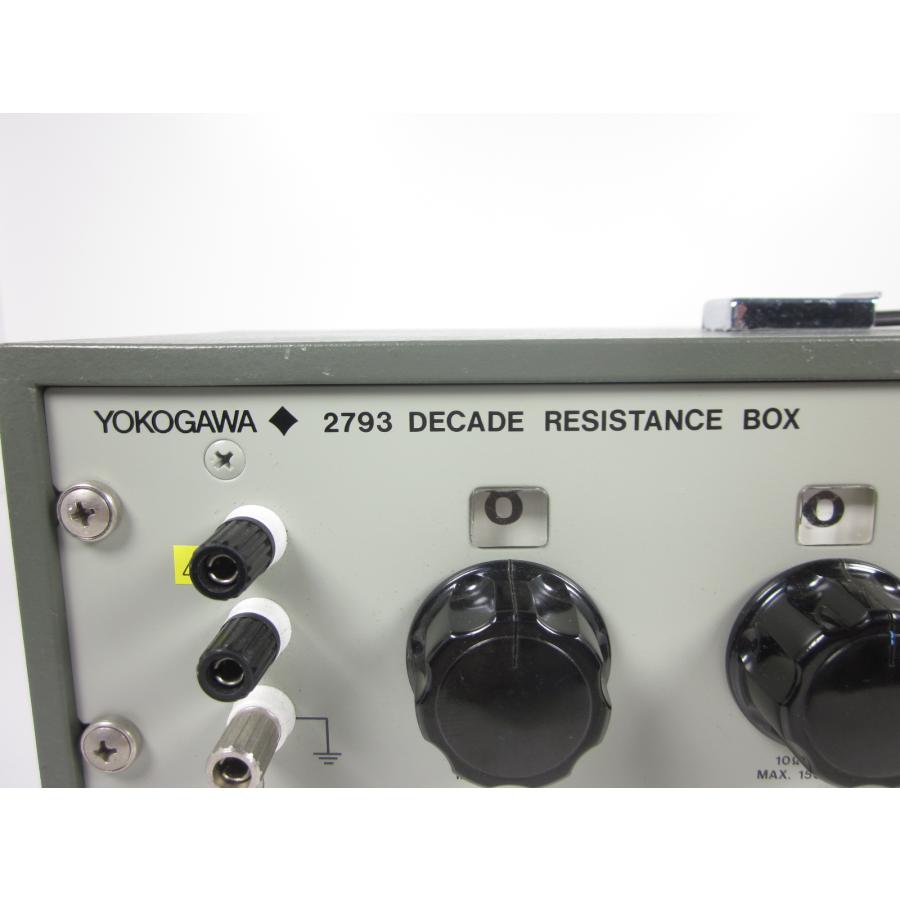 中古】6ダイヤル可変抵抗器 2793 01 横河電機 YOKOGAWA レンジ 中古】6ダイヤル可変抵抗器 2793 01 横河電機 YOKOGAWA レンジ