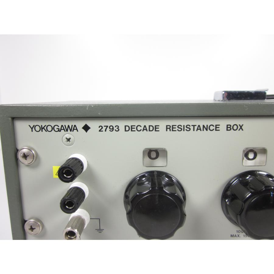 【中古】6ダイヤル可変抵抗器　2793 01　横河電機 YOKOGAWA　レンジ0.1〜1kΩ　x03100　★送料無料★[電圧 電流 電力]｜testmachine-shop｜03