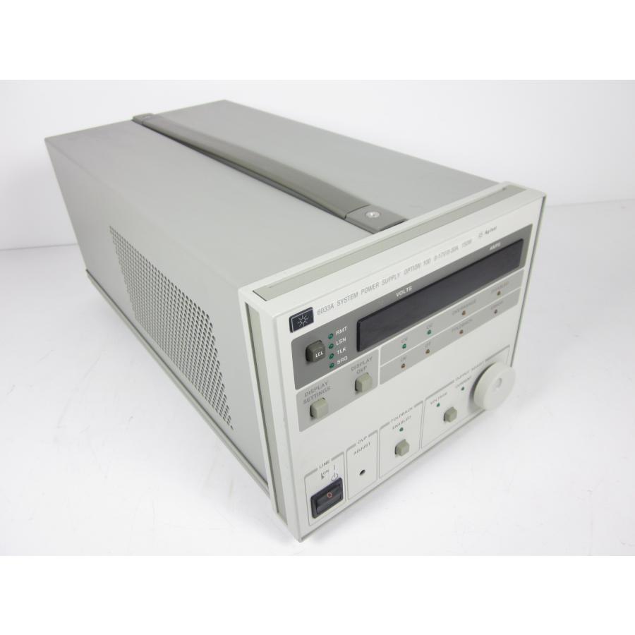 中古】直流安定化電源 6033A アジレント Agilent 0〜17V 0〜30A x03105