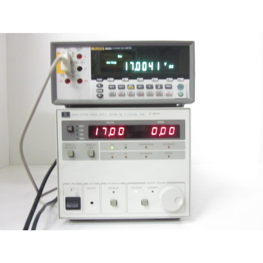 中古】直流安定化電源 6033A アジレント Agilent 0〜17V 0〜30A x03105