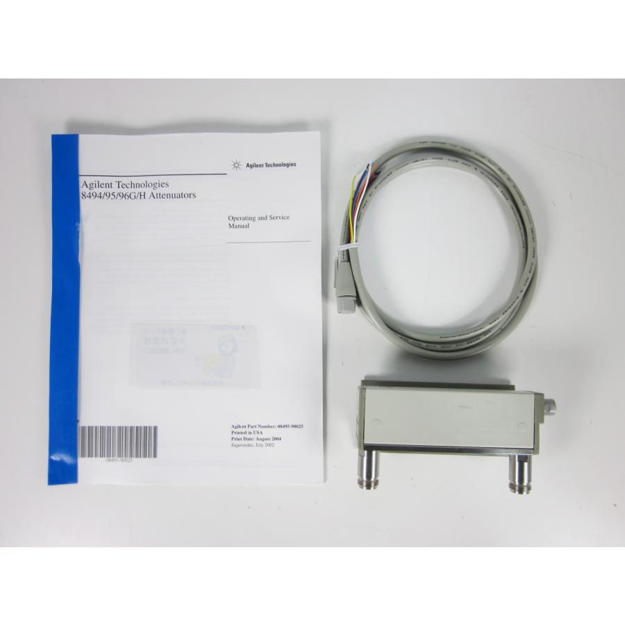 中古】同軸型ステップ減衰器 8496H アジレント Agilent 110dB(10dB