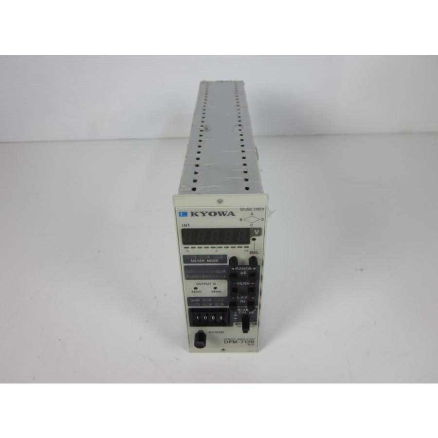 中古】動ひずみ計(ノイズ対策品) DPM-712B M18 共和電業 KYOWA 中古】動ひずみ計(ノイズ対策品) DPM-712B M18 共和電業 KYOWA