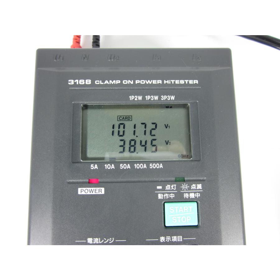 中古】クランプオンパワーハイテスタ 3168-98 日置電機 HIOKI 電力計 
