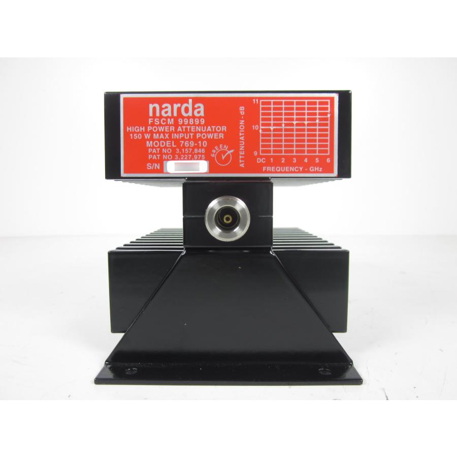 【動作保証/即納】【中古】固定減衰器（10dB，150W） 769-10 ナルダ NARDA x03212 ★送料無料★[ネットワーク ...